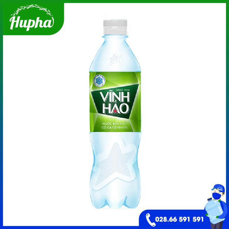 Nước Khoáng Vĩnh Hảo Có Gas 500ML