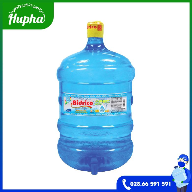 Nước Uống Bidrico Vòi 19L